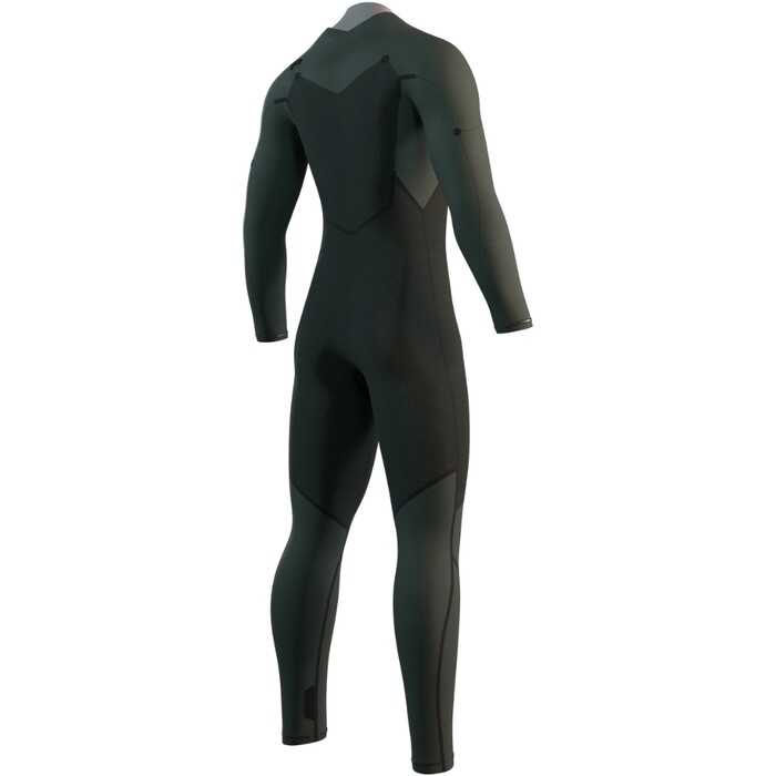 2025 Mystic Hombres Motion 5/3mm Chest Zip Neopreno 35000.250006 - Black